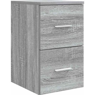 Gabinete De Baño Intermedio Sonoma Gris 30 X 35 X 50 Cm Vidaxl Gabinete De Baño Intermedio Sonoma Gris 30 X 35 X 50 Cm Vidaxl