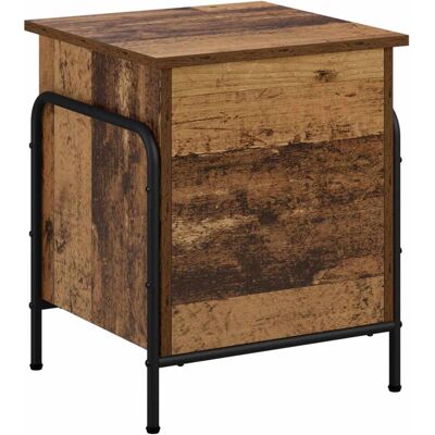 Caja De Almacenamiento Madera Envejecida 80 X 40 X 49,5 Cm Vidaxl Caja De Almacenamiento Madera Envejecida 80 X 40 X 49,5 Cm Vidaxl