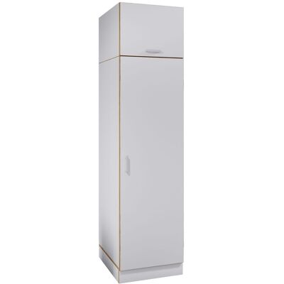 Armario Multiusos Con 4 Compartimentos Y Puerta Rislo 200x50x60 - Vcm Armario Multiusos Con 4 Compartimentos Y Puerta Rislo 200x50x60 - Vcm