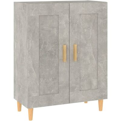 HELLOSHOP26 Aparador Cómoda Armario Mueble De Almacenamiento Organizador Cocina Salón 69,5 X 34 X 90 Cm Madera Contrachapada Gris 020032005 HELLOSHOP26 Aparador Cómoda Armario Mueble De Almacenamiento Organizador Cocina Salón 69,5 X 34 X 90 Cm Madera Contrachapada Gris 020032005