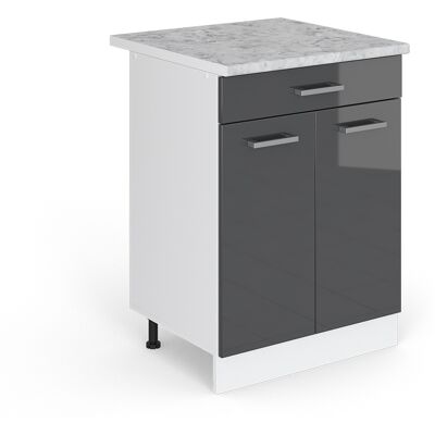 Mueble universal Vicco R-Line - 60cm Antracita Brillo Mueble universal Vicco R-Line - 60cm Antracita Brillo
