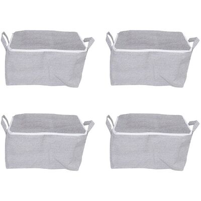 OEM Caja De Almacenamiento Tridimensional 4x, Caja De Almacenamiento Para El Hogar Con Organizador De Ventana, Tela Plegable, Capacidad De Armario De Almacenamiento OEM Caja De Almacenamiento Tridimensional 4x, Caja De Almacenamiento Para El Hogar Con Organizador De Ventana, Tela Plegable, Capacidad De Armario De Almacenamiento