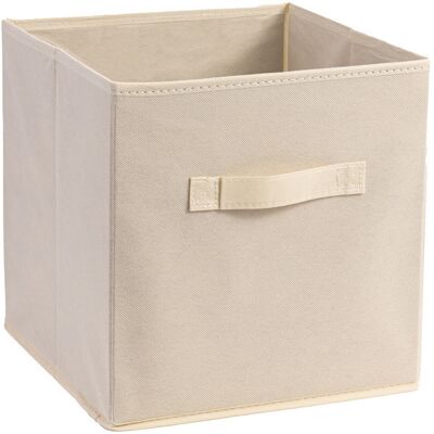 OEM Caja De Almacenamiento, 2 Piezas, Juego De Cestas De Tela Para Unidad De Almacenamiento, 27 Cm X 27 Cm X 28 Cm, Cesta Beige OEM Caja De Almacenamiento, 2 Piezas, Juego De Cestas De Tela Para Unidad De Almacenamiento, 27 Cm X 27 Cm X 28 Cm, Cesta Beige