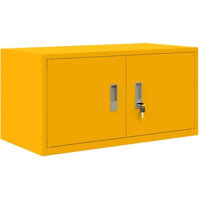 Armario De Almacenamiento Amarillo Mostaza 80 X 40 X 40 Cm Vidaxl Armario De Almacenamiento Amarillo Mostaza 80 X 40 X 40 Cm Vidaxl