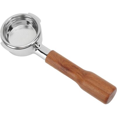 OEM Portafiltro De 58 Mm Sin Cesta Para Máquinas De Café Profesionales (expobar, Rocket, Faema) - Mango De Madera Natural OEM Portafiltro De 58 Mm Sin Cesta Para Máquinas De Café Profesionales (expobar, Rocket, Faema) - Mango De Madera Natural