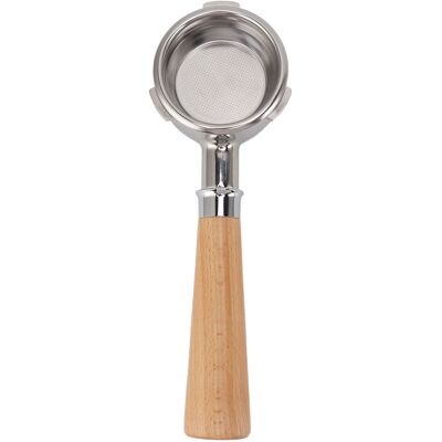OEM Portafiltro Sin Fondo De 58 Mm Sin Cesta Con Mango De Madera - Compatible Con Barsetto A2 Haya OEM Portafiltro Sin Fondo De 58 Mm Sin Cesta Con Mango De Madera - Compatible Con Barsetto A2 Haya