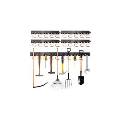OEM Estantería Rnemitery – Ganchos De Almacenamiento Desmontables – Estante Para Garaje Con 4 Rieles De Abs De 41 Cm – 20 Ganchos De Acero Galvanizado – Capacidad De Carga Máxima: 15 Libras OEM Estantería Rnemitery – Ganchos De Almacenamiento Desmontables – Estante Para Garaje Con 4 Rieles De Abs De 41 Cm – 20 Ganchos De Acero Galvanizado – Capacidad De Carga Máxima: 15 Libras