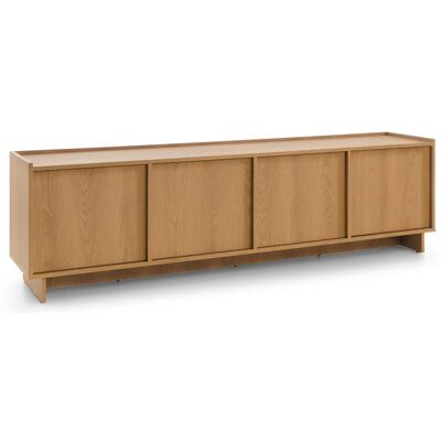 Selsey Yasumi - Mueble De Tv - 195 Cm - Efecto Roble Selsey Yasumi - Mueble De Tv - 195 Cm - Efecto Roble
