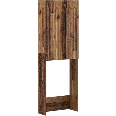 Mueble De Baño Alkmaar Madera Envejecida 66 X 25,5 X 190 Cm Vidaxl Mueble De Baño Alkmaar Madera Envejecida 66 X 25,5 X 190 Cm Vidaxl