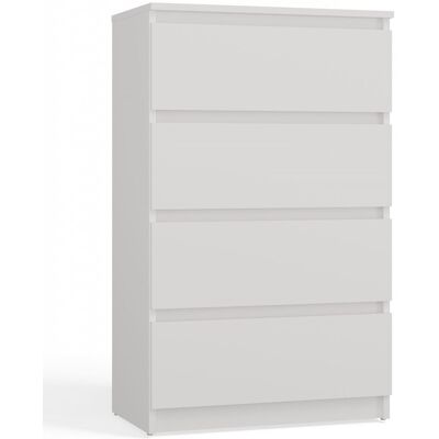 Hucoco T4 Estilo Escandinavo Cajonera - Blanco Hucoco T4 Estilo Escandinavo Cajonera - Blanco