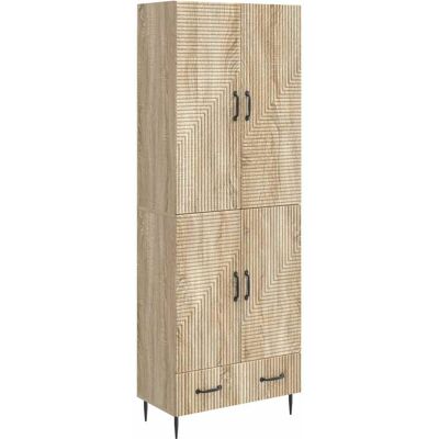 Juego De Armarios 2 Uds. Madera De Ingeniería Vidaxl Juego De Armarios 2 Uds. Madera De Ingeniería Vidaxl