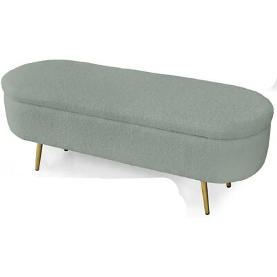 GICOS Panca Contenitore Teddy Verde 122x41x47 GICOS Panca Contenitore Teddy Verde 122x41x47