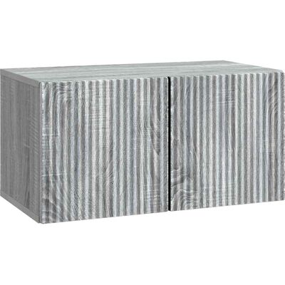 Mueble Para Tv De Pared Gris Sonoma 59,5 X 31 X 30 Cm Vidaxl Mueble Para Tv De Pared Gris Sonoma 59,5 X 31 X 30 Cm Vidaxl