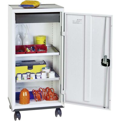 Stumpf Gabinete De Herramientas Y Materiales Serie 3000 Gris Claro + 1 Cajón De 100 Mm + 2 Estantes Extraíbles Con Base De Ruedas - 3093107 Stumpf Gabinete De Herramientas Y Materiales Serie 3000 Gris Claro + 1 Cajón De 100 Mm + 2 Estantes Extraíbles Con Base De Ruedas - 3093107