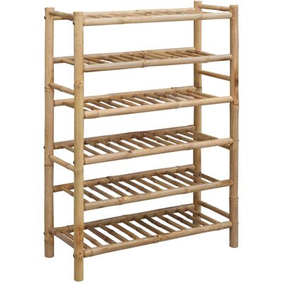 Zapatero Con Estante Natural 68 X 28 X 96 Cm Bambú Vidaxl Zapatero Con Estante Natural 68 X 28 X 96 Cm Bambú Vidaxl