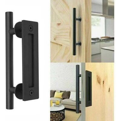 DPZO Tirador Retro Para Puertas Correderas, Aluminio Negro, Tiradores Y Tiradores Empotrados Para Puertas Correderas De Madera (30 Cm) DPZO Tirador Retro Para Puertas Correderas, Aluminio Negro, Tiradores Y Tiradores Empotrados Para Puertas Correderas De Madera (30 Cm)