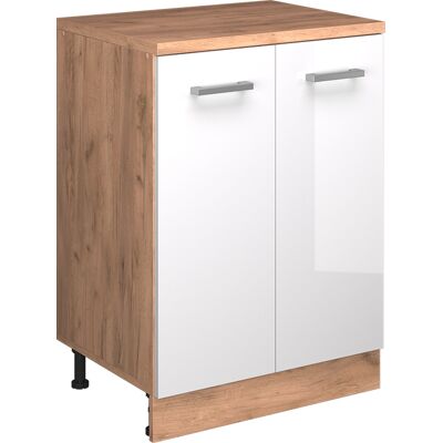 Armario De Ampliación Rion, Blanco Alto Brillo/roble Dorado, 60 X 46 Cm Sin Inclinación Con 2 Puertas, Vicco Armario De Ampliación Rion, Blanco Alto Brillo/roble Dorado, 60 X 46 Cm Sin Inclinación Con 2 Puertas, Vicco
