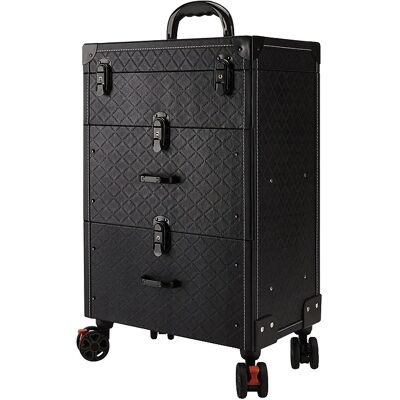 OEM Organizador De Maquillaje, Diseño Multinivel, Madera Y Poliéster Duraderos, Grillenoire OEM Organizador De Maquillaje, Diseño Multinivel, Madera Y Poliéster Duraderos, Grillenoire