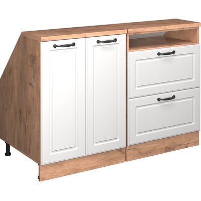 Conjunto De Armarios Para Techo Inclinado Rion, Blanco Casa De Campo, 120 Cm Lote De 2 Carcasas De Armario 60 Cm De Profundidad, Vicco Conjunto De Armarios Para Techo Inclinado Rion, Blanco Casa De Campo, 120 Cm Lote De 2 Carcasas De Armario 60 Cm De Profundidad, Vicco