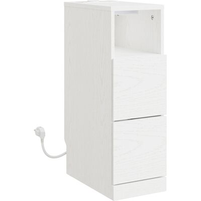 Sobuy Mesilla De Noche Cream White Con 2 Cajones Cómoda Pequeña Con Luz Led Y Puerto Usb Mueble Auxiliar De Aglomerado Para Salón 35×20×60 Cm Capacidad De Carga 20 Kg Fbt149-e-wg Sobuy Mesilla De Noche Cream White Con 2 Cajones Cómoda Pequeña Con Luz Led Y Puerto Usb Mueble Auxiliar De Aglomerado Para Salón 35×20×60 Cm Capacidad De Carga 20 Kg Fbt149-e-wg