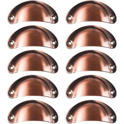 OEM 10 Tiradores Vintage Con Forma De Concha Para Cajones, Armarios, Muebles Y Cocina. Tirador De Puerta De Armario Retro De Hierro Curvado De 8,2 Cm X 3,5 Cm. Tirador De Puerta De Metal Para Decoración D OEM 10 Tiradores Vintage Con Forma De Concha Para Cajones, Armarios, Muebles Y Cocina. Tirador De Puerta De Armario Retro De Hierro Curvado De 8,2 Cm X 3,5 Cm. Tirador De Puerta De Metal Para Decoración D