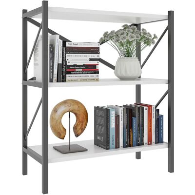 Estantería VCM Insasi Blanca 66x34x85cm - Estantería Estantería VCM Insasi Blanca 66x34x85cm - Estantería