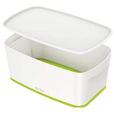 Leitz 52291054 Caja De Almacenaje Rectangular Abs Sintéticos Verde, Blanco Leitz 52291054 Caja De Almacenaje Rectangular Abs Sintéticos Verde, Blanco