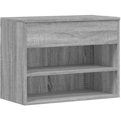 HELLOSHOP26 Banco Zapatero Mueble Para Botas Cómoda Estantería Mueble De Entrada Roble Sonoma 60 X 30 X 45 Cm Madera De Ingeniería Gris 020023008 HELLOSHOP26 Banco Zapatero Mueble Para Botas Cómoda Estantería Mueble De Entrada Roble Sonoma 60 X 30 X 45 Cm Madera De Ingeniería Gris 020023008