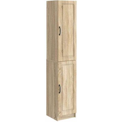 Juego De Armarios 2 Uds. Roble Sonoma Madera De Ingeniería Vidaxl Juego De Armarios 2 Uds. Roble Sonoma Madera De Ingeniería Vidaxl