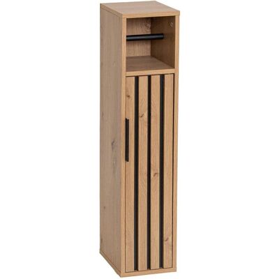 Mueble Para Guardar Y Desenrollar Papel Higiénico De Mdf, Con 1 Puerta Y 1 Estante Interior, Con Diseño «karma» - Tendance Mueble Para Guardar Y Desenrollar Papel Higiénico De Mdf, Con 1 Puerta Y 1 Estante Interior, Con Diseño «karma» - Tendance