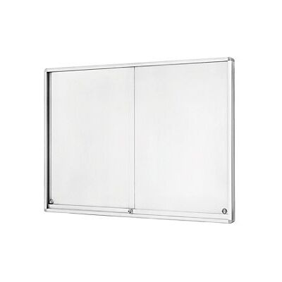 Magnetoplan - Vitrina Con Puertas Correderas Capacidad 18 X Din A4 Magnetoplan - Vitrina Con Puertas Correderas Capacidad 18 X Din A4