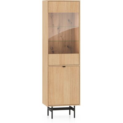 PETITS-MEUBLES Vitrina 2 Puertas Nila Madera PETITS-MEUBLES Vitrina 2 Puertas Nila Madera