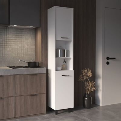 Tuhome Concept Hobart Gabinete de Cocina Blanco - Gabinete de Cocina Tuhome Concept Hobart Gabinete de Cocina Blanco - Gabinete de Cocina