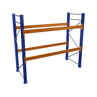 SCHULTE Estantería Para Palets Azul/naranja H X A X P 2500 X 2700 X SCHULTE Estantería Para Palets Azul/naranja H X A X P 2500 X 2700 X