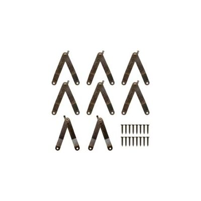 OEM 100 Piezas De Bisagras De Soporte Antiguas, Bisagras De Soporte Flexibles, Bisagras De Soporte Amortiguadoras Utilizadas Principalmente Para Puertas De Armarios Y Gabinetes De Cocina - Crezuo OEM 100 Piezas De Bisagras De Soporte Antiguas, Bisagras De Soporte Flexibles, Bisagras De Soporte Amortiguadoras Utilizadas Principalmente Para Puertas De Armarios Y Gabinetes De Cocina - Crezuo