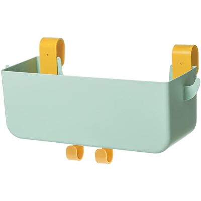 OEM Cesta Colgante Con Ganchos, Verde, Para Mesita De Noche: Organiza Revistas, Juguetes Y Teléfono. OEM Cesta Colgante Con Ganchos, Verde, Para Mesita De Noche: Organiza Revistas, Juguetes Y Teléfono.