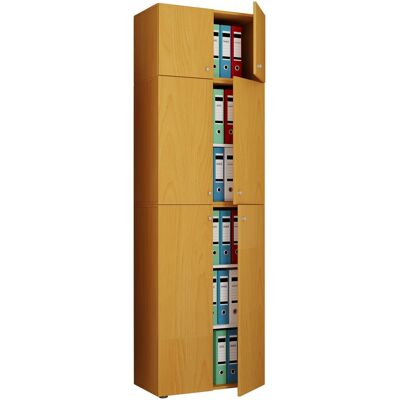 Armario de oficina XXL VCM con 5 estantes - Muebles de oficina Armario de oficina XXL VCM con 5 estantes - Muebles de oficina