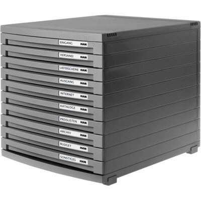 Han Contur 1510 191 Caja De Cajones Gris Oscuro Para Escritorio Han Contur 1510 191 Caja De Cajones Gris Oscuro Para Escritorio