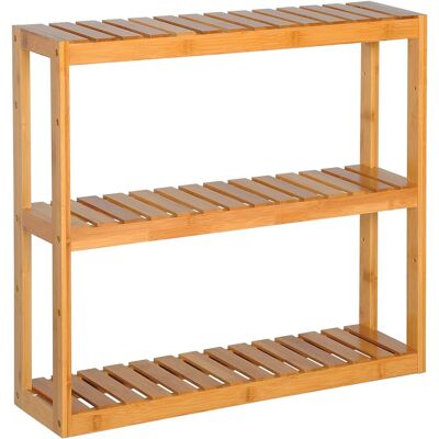 Woltu Etagère En Bambou, Etagère De Cuisine, Etagère De Salle De Bain, Porte- Serviettes, Réglable En Hauteur, 60x15x54 Cm Woltu Etagère En Bambou, Etagère De Cuisine, Etagère De Salle De Bain, Porte- Serviettes, Réglable En Hauteur, 60x15x54 Cm
