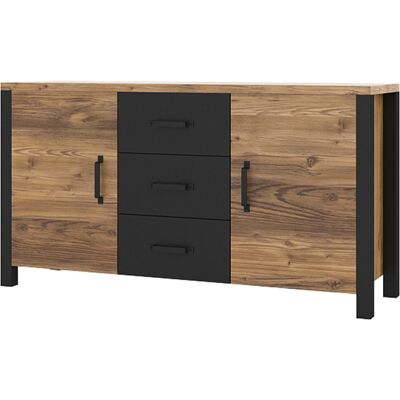 Sideboard Helvetia Olin WM - Madera FSC, acabado mate, 2 estantes Sideboard Helvetia Olin WM - Madera FSC, acabado mate, 2 estantes