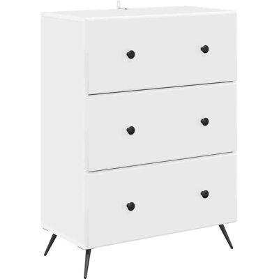 Cajonera 66 X 34,5 X 90 Cm Madera De Ingeniería Vidaxl Cajonera 66 X 34,5 X 90 Cm Madera De Ingeniería Vidaxl