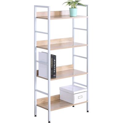 Woltu Estantería Para Estudio U Oficina, 4 Niveles, Soporte Para Plantas Woltu Estantería Para Estudio U Oficina, 4 Niveles, Soporte Para Plantas