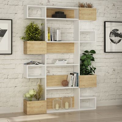 Estantería Niho de Skye Decor - 9 Estantes, Estilo Escandinavo Estantería Niho de Skye Decor - 9 Estantes, Estilo Escandinavo
