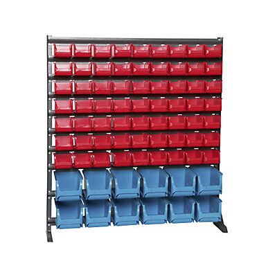 Estantería Kaiserkraft - Piezas pequeñas, 1020mm de ancho, Cajas abiertas Estantería Kaiserkraft - Piezas pequeñas, 1020mm de ancho, Cajas abiertas