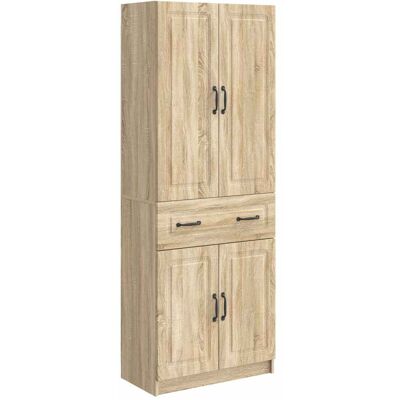 Juego De Armarios 2 Uds. Roble Sonoma Madera De Ingeniería Vidaxl Juego De Armarios 2 Uds. Roble Sonoma Madera De Ingeniería Vidaxl