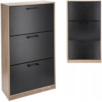 OEM Zapatero, Librería De 3 Compartimentos, Zapatos, Cómoda Espaciosa Para El Recibidor, Librería OEM Zapatero, Librería De 3 Compartimentos, Zapatos, Cómoda Espaciosa Para El Recibidor, Librería