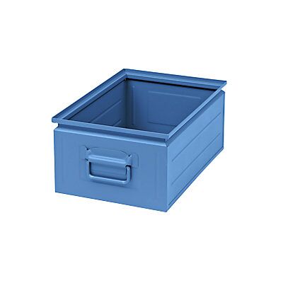 KAISERKRAFT - 25L Caja apilable - Azul RAL 5012 - Acero KAISERKRAFT - 25L Caja apilable - Azul RAL 5012 - Acero