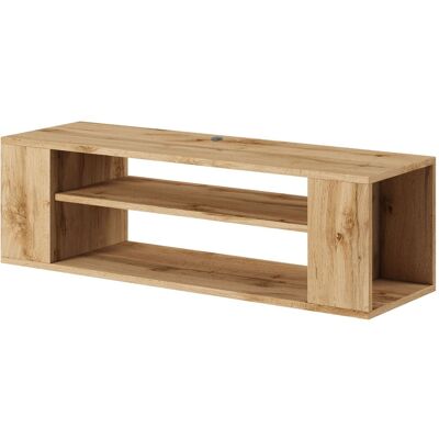 Selsey - Wall - Mueble De Tv Con 2 Compartimentos, Imitación Roble, 100 Cm Selsey - Wall - Mueble De Tv Con 2 Compartimentos, Imitación Roble, 100 Cm