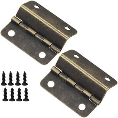 OEM 2 Bisagras De Bronce Antiguo, Caja Decorativa, Bisagras Plegables Para Puertas, Armarios, Muebles, Joyeros Vintage -crezuo OEM 2 Bisagras De Bronce Antiguo, Caja Decorativa, Bisagras Plegables Para Puertas, Armarios, Muebles, Joyeros Vintage -crezuo