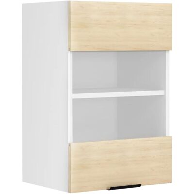 Armario de Pared VCM Fasola - Almacenamiento de Cocina con Puerta de Cristal Armario de Pared VCM Fasola - Almacenamiento de Cocina con Puerta de Cristal